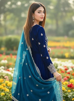 Back Pose with Head Turned Slightly Soft Reveal Pose