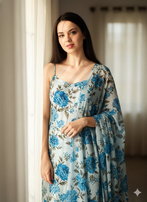 Both Hands Relaxed Head Tilt Toward Light