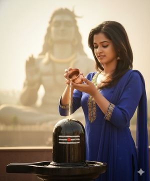 Calm Standing Ritual Pose