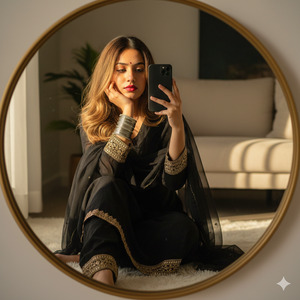 Chin Rest Pose Soft Elegant 1