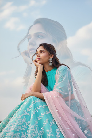 Chin Resting on Hand Thoughtful