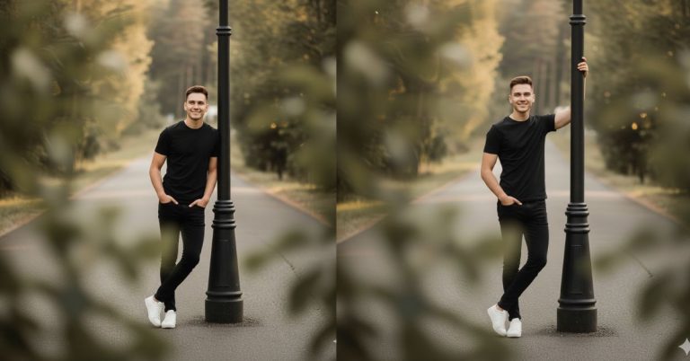 Cinematic Street Portrait