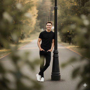 Cinematic Street Portrait