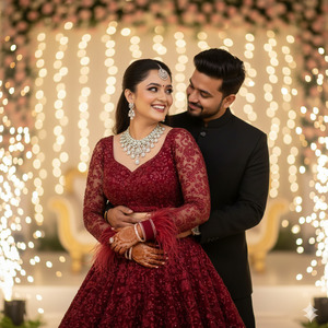 Close Embrace with Eye Contact