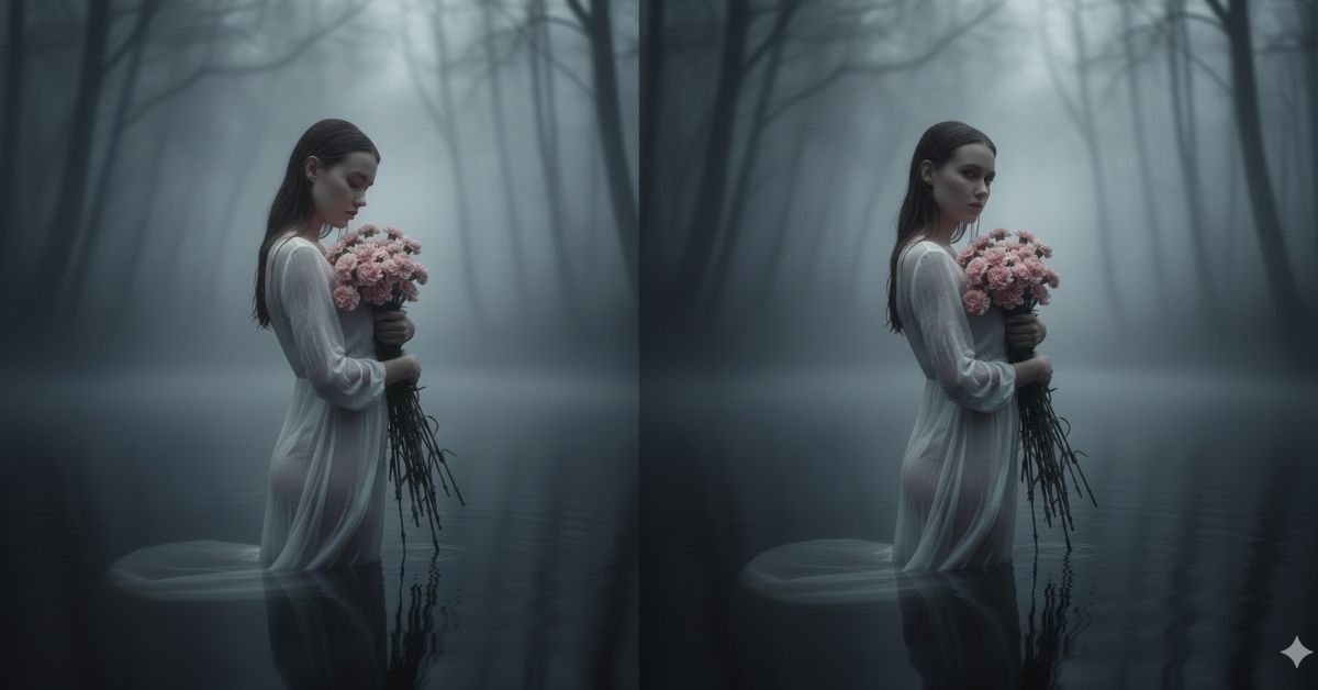 Dreamlike Water Portrait (Trending Fine-Art Style)