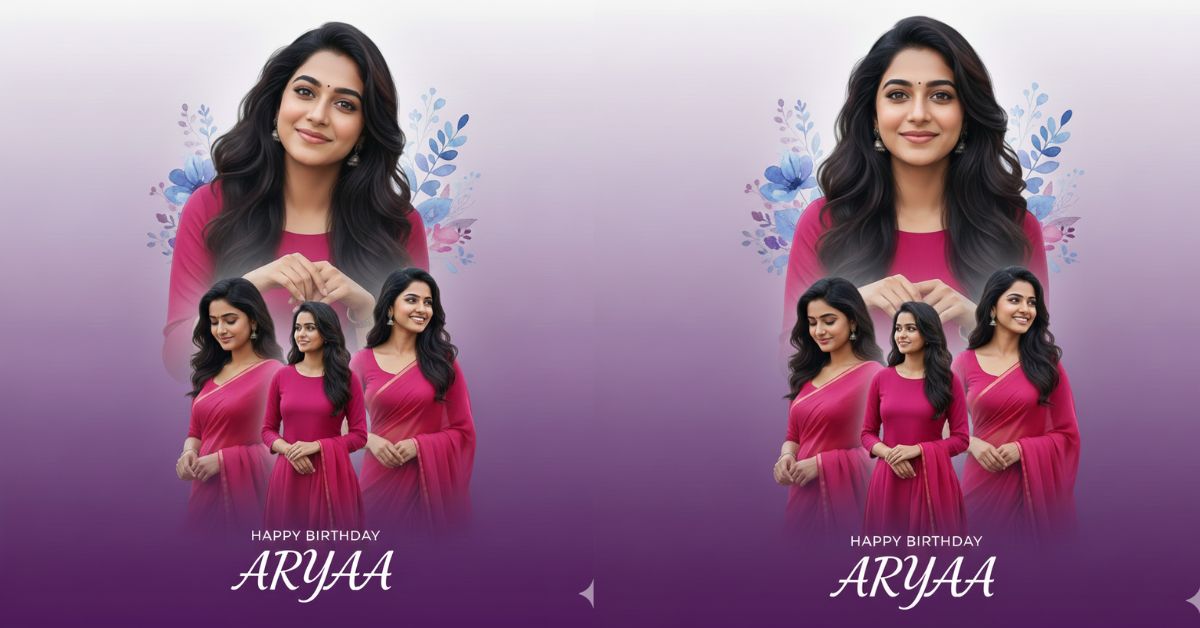 Dreamy Birthday Collage Card