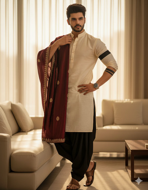 Dupatta Adjustment Power Pose 1