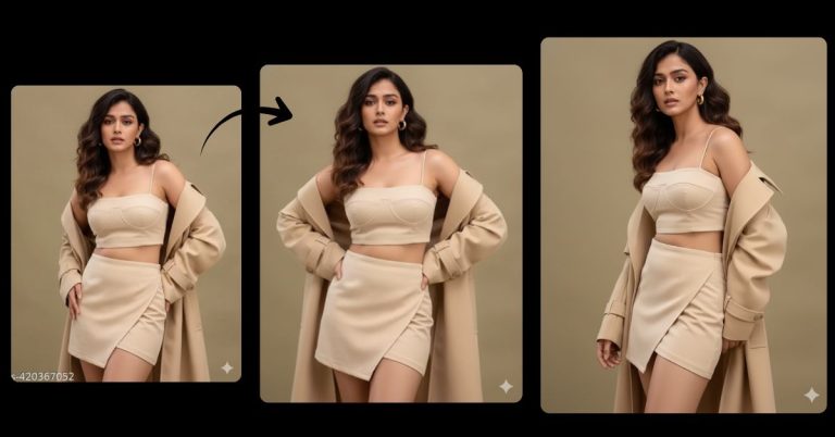 Editorial Fashion Portrait (Trending High-Fashion Look)