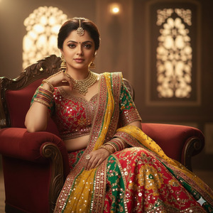 Elbow Rest Pose Royal Confidence