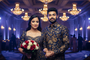 Elegant Hand in Hand Stance