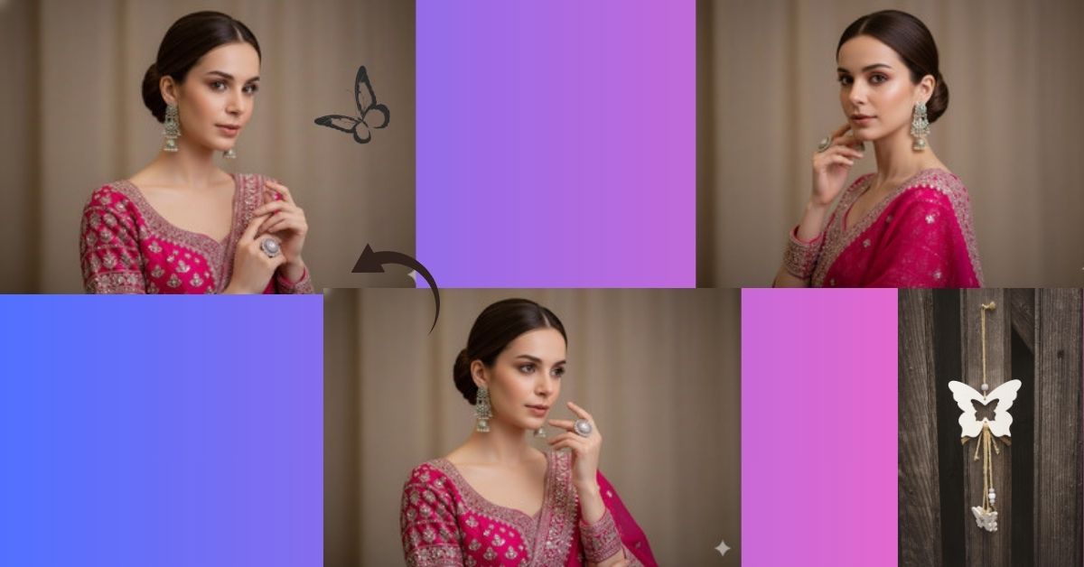 Elegant Pink Indian Traditional Look