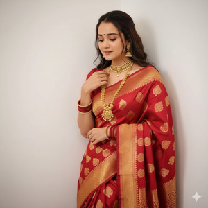 Elegant Side Lean Classic Shy Look