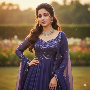 Elegant Standing Hand on Waist