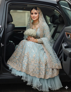 Facing the Camera with Soft Smile