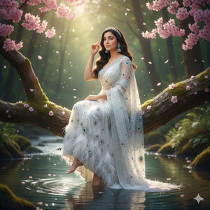 Fairy Queen Forest Portrait