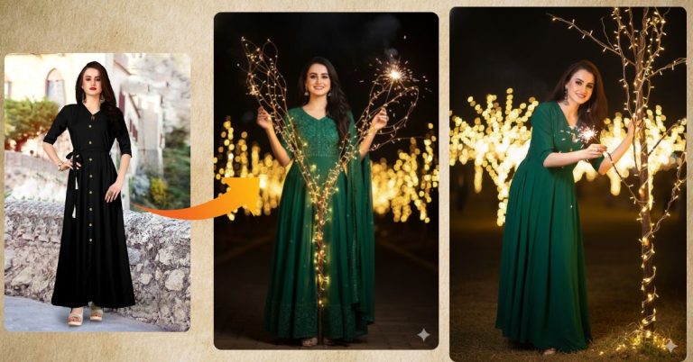 Festival Night Portrait (Trending Indian Festival Look)