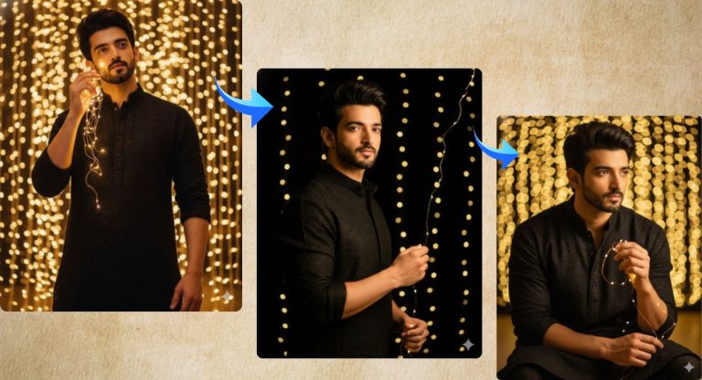 Festive Kurta Portrait