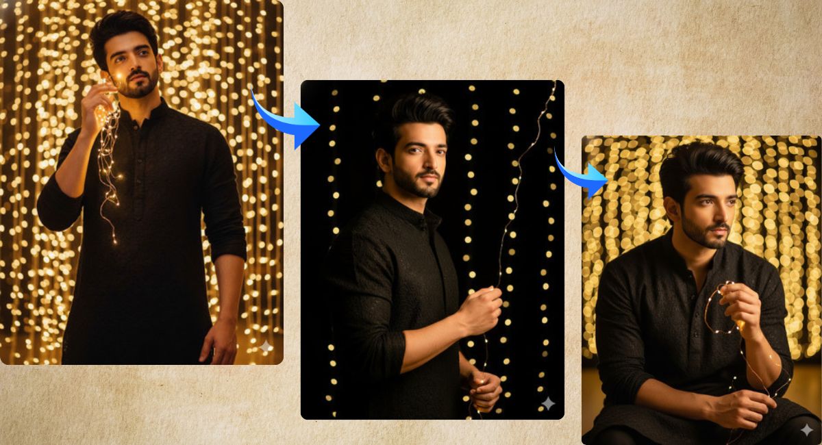 Festive Kurta Portrait