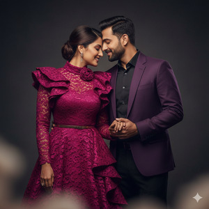 Forehead Touch Hands Intertwined