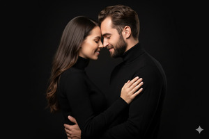 Forehead Touch Romantic Emotional