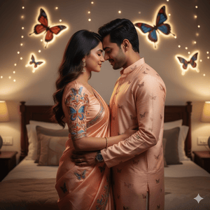 Forehead Touch Romantic Pose 1