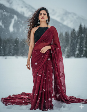 Front Body Chin Down Intense Eye Contact