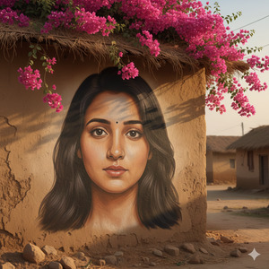 Front Facing Calm Look