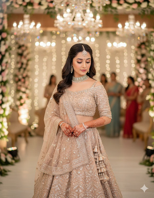 Front Facing Hands Showing Mehndi