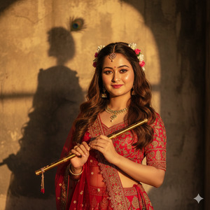 Front Waist Up Pose Divine Calm