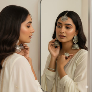 Gentle Side Turn Mirror Elegance