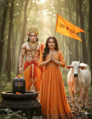 Hands Folded After Abhishek Peaceful Completion