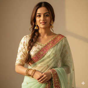 Hands Folded Gracefully in Front