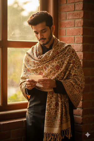 Hands Folded Thoughtfully