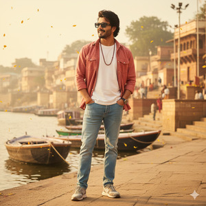 Hands in Pockets Looking Sideways 1