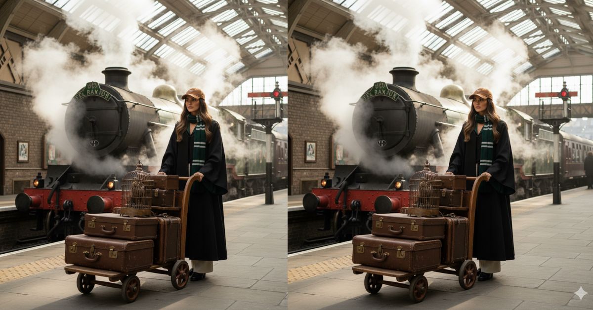 Harry Potter Train Station Scene