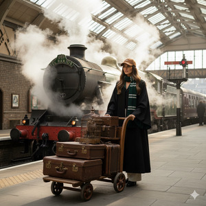 Harry Potter Train Station Scene