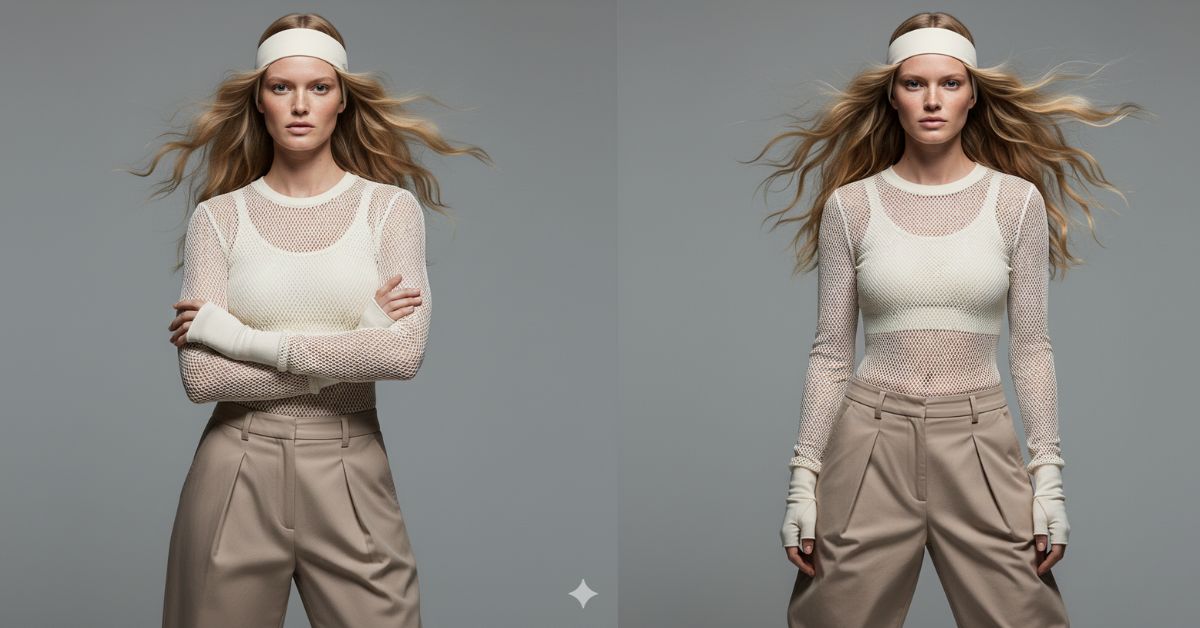 High-Style Editorial Fashion Portrait