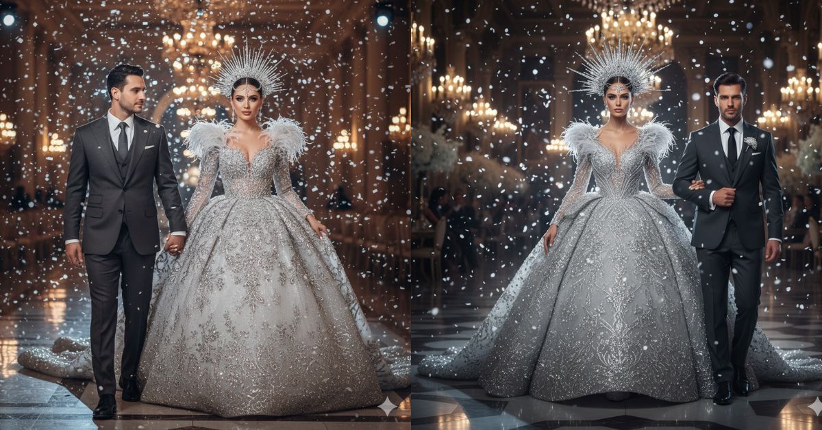 Ice Queen Wedding Cinematic Look