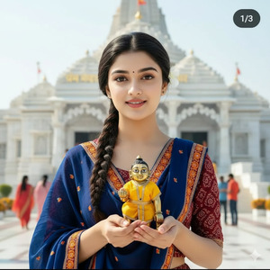 Idol Slightly Raised Looking Forward 1