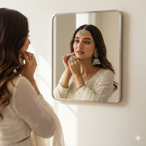 Indian Mirror Portrait 1