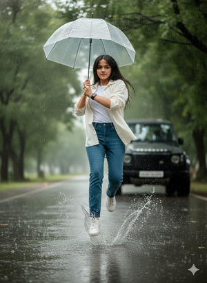 Jump Splash Pose High Energy