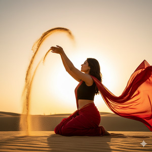 Kneeling Front Angle Sand Lift Motion