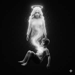 Knees Bent Curled Mid Air