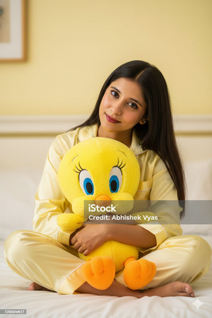 Knees Up Sitting Pose Playful Soft 1