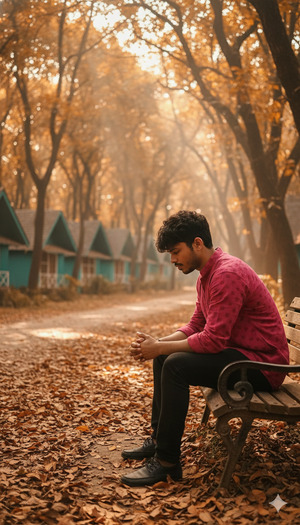 Leaning Forward Hands Together