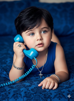 Leaning Forward on Elbows