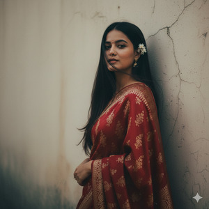 Leaning Slightly Against the Wall Bold Cinematic