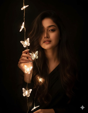 Lights Drifting from Fingers