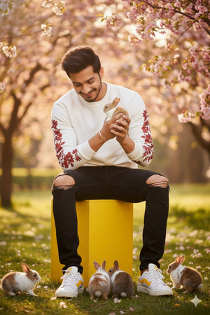 Looking Down Soft Emotional Moment