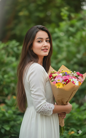 Looking Over Shoulder Pose 1